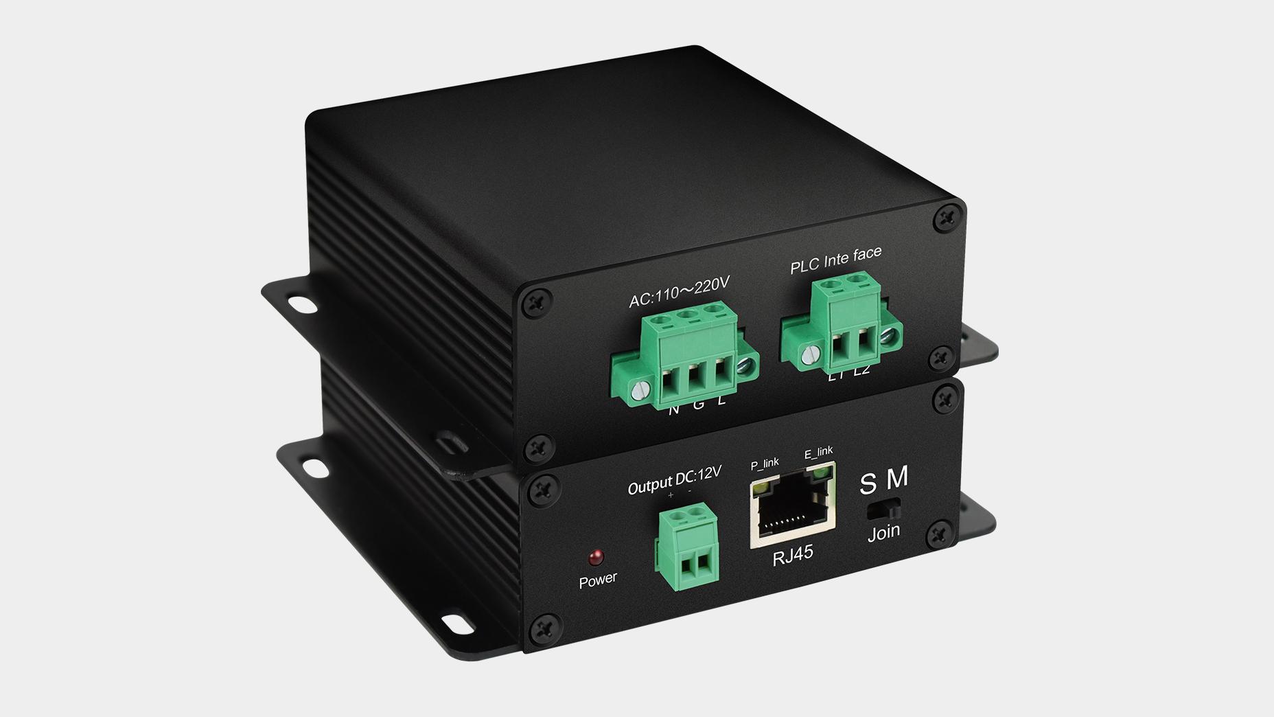 KS710L 模塊自帶12V輸出電源電力載波模塊雙網(wǎng)口電力載波